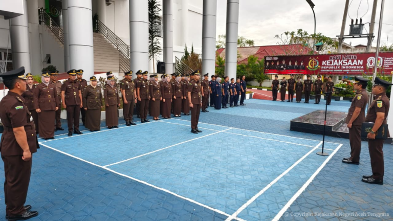 Kejaksaan Negeri Aceh Tenggara Gelar Upacara Peringatan Hari Pahlawan Tahun 2025